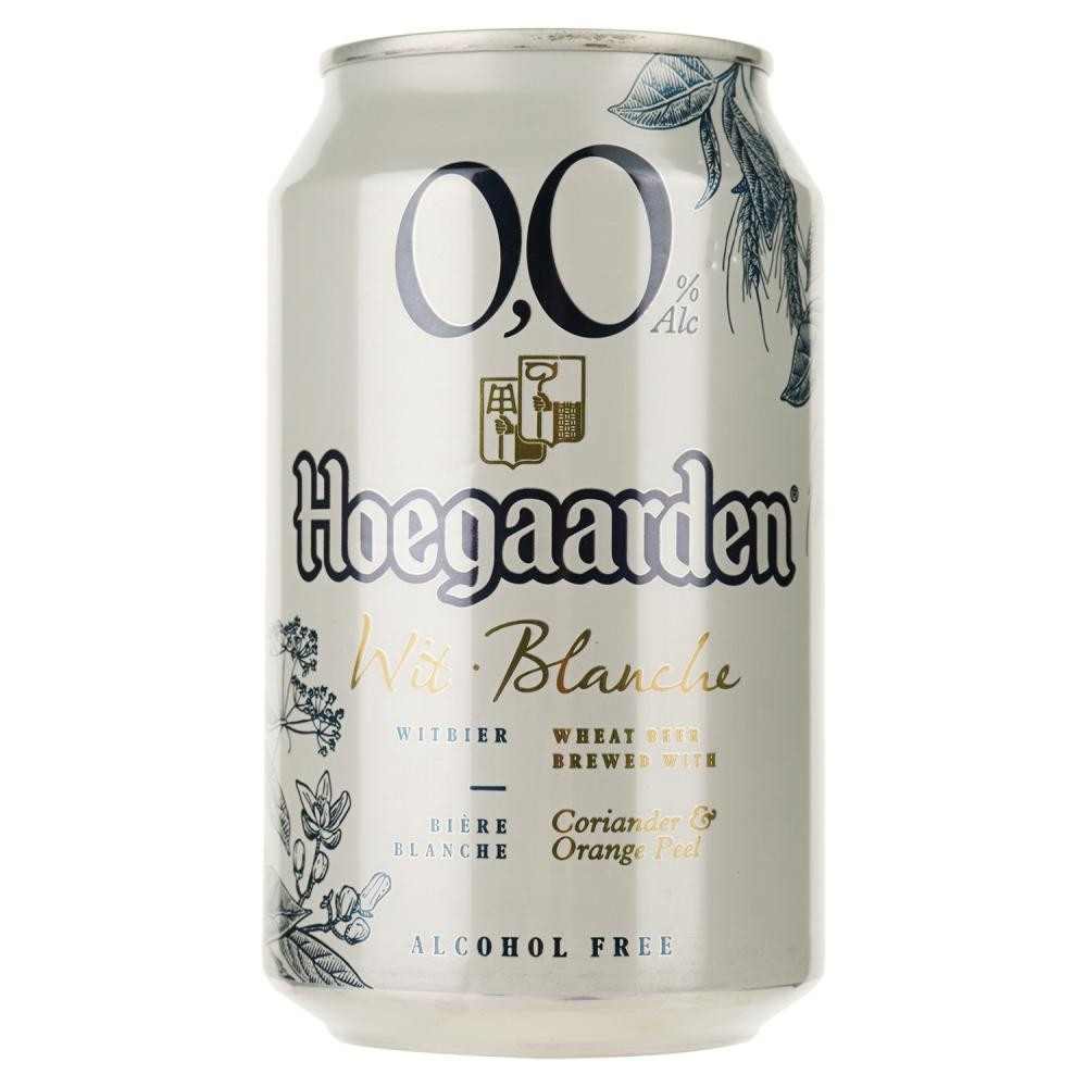 Hoegaarden Пиво  Wit Blanche світле безалкогольне, 330 мл (5410228202929) - зображення 1