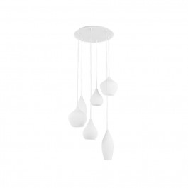   Ideal Lux Подвесной светильник SOFT SP6 BIANCO