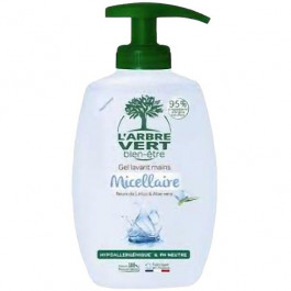 L'Arbre Vert Крем-мыло для рук  Мицеллярное с дозатором 300 мл (3450601039713)