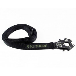 K9 Thorn Kong Frog Black повідець чорний - 150 см (0108/16 BLK-L)