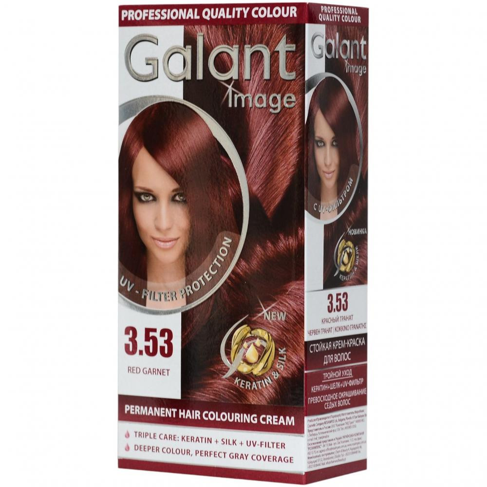 Galant Крем-фарба для волосся  Image 3.53 Червоний Гранат 115 мл (3800049200815) - зображення 1