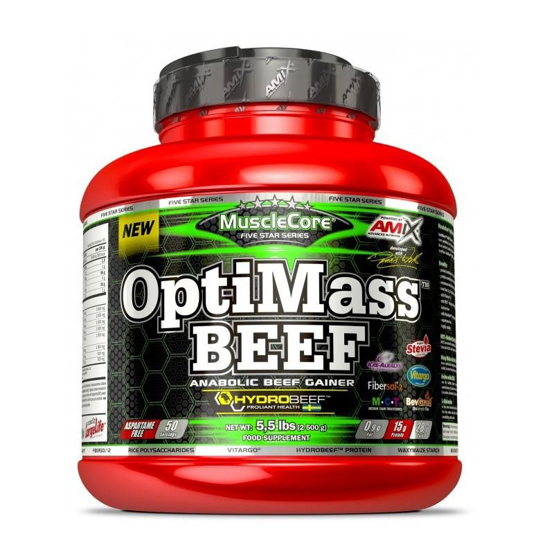Amix OptiMass Beef Gainer 2500 g /50 servings/ - зображення 1