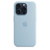 Apple iPhone 15 Pro Max Silicone Case with MagSafe - Light Blue (MWNR3) - зображення 2