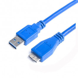Prologix USB 3.0 AM/MicroBM 3m Blue (PR-USB-P-12-30-3M)