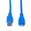 Prologix USB 3.0 AM/MicroBM 3m Blue (PR-USB-P-12-30-3M) - зображення 2