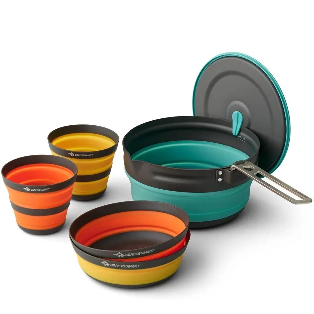 Sea to Summit Frontier UL Collapsible One Pot Cook Set w/ 2.2L Pot, на 2 персони (STS ACK026031-122101) - зображення 1