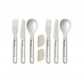 Sea to Summit Detour Stainless Steel Cutlery Set 2P 6 предметів (STS ACK036021-121802)
