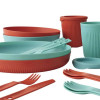 Sea to Summit Passage Dinnerware Set, 2P, 14 Piece, Spicy Orange/Aqua Sea Blue (STS ACK037051-122123) - зображення 3