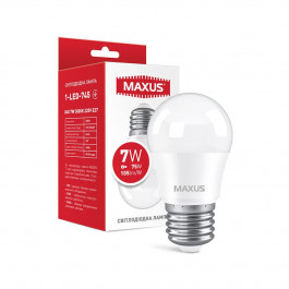 MAXUS LED G45 F 8W 3000K 220V E27 (1-LED-5413)