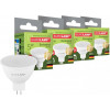 EUROLAMP LED MR16 5W 4000K GU5.3 12V набор 4 шт (LED-SMD-05534(12)(P)(4)) - зображення 1