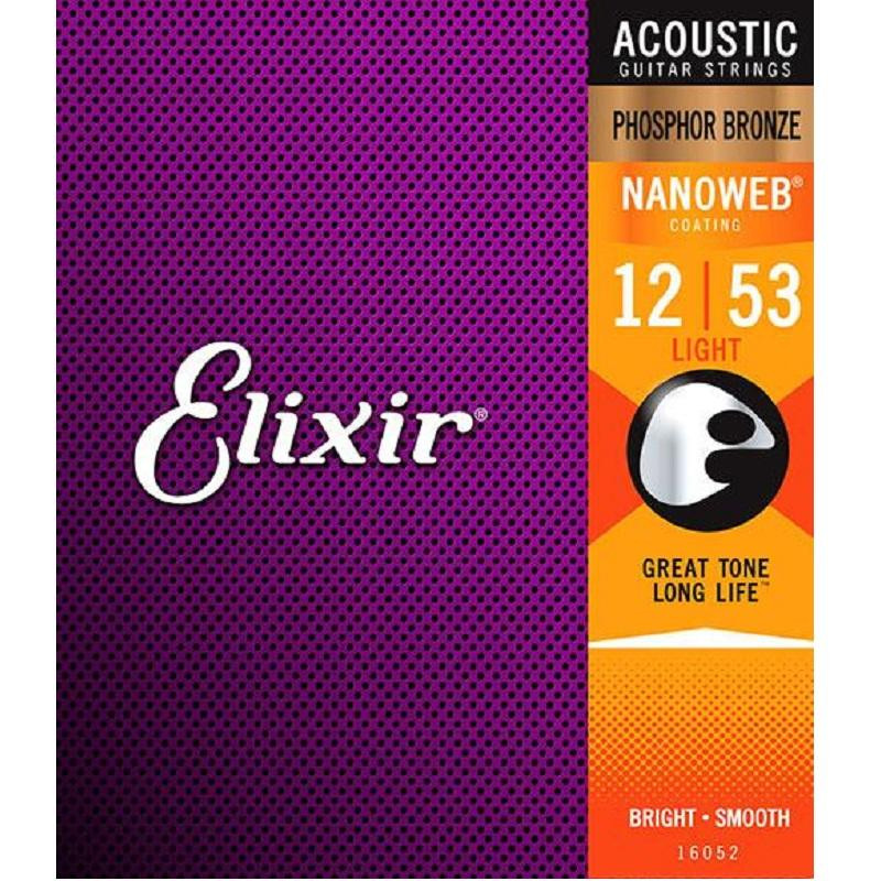 Elixir PB NW 12 L Nanoweb Phosphor Bronze 12-String Light 10/47 (16152) - зображення 1