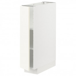 IKEA METOD Нижня шафа/полиці, білий/Вальстена білий, 20x60 см (195.071.22)