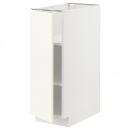 IKEA METOD Нижня шафа/полиці, білий/Вальстена білий, 30x60 см (895.071.28)