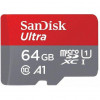 SanDisk 64 GB microSDHC UHS-I Ultra + SD adapter SDSQUNR-064G-GN3MA - зображення 2