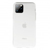 Baseus Jelly Liquid Silica Gel iPhone 11 Pro Transparent White (WIAPIPH58S-GD02) - зображення 1