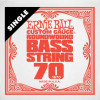 Ernie Ball 1670 Nickel Wound Electric Bass String Single .070 - зображення 1