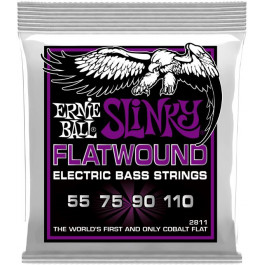 Ernie Ball 2811 Cobalt Slinky Flatwound Bass 55/110