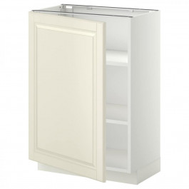 IKEA METOD Нижня шафа/полиці, білий/кремовий Bodbyn, 60x37 см (594.549.80)