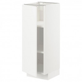 IKEA METOD Нижня шафа/полиці, білий/Veddinge білий, 30x37 см (094.666.69)