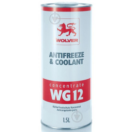 Wolver Antifreeze Coolant Concentrate G12 -80 1,5л
