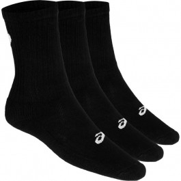   Asics Набор носков  Crew Sock 3ppk 155204-0900 39-42 (II ) 3 пары Черный (8718837138293)