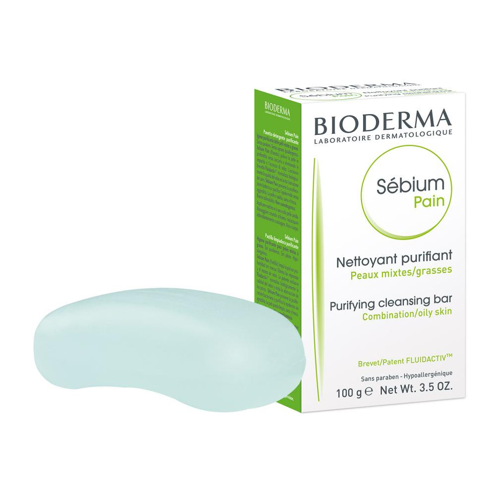 Bioderma Мыло твердое  Sebium, 100 г - зображення 1