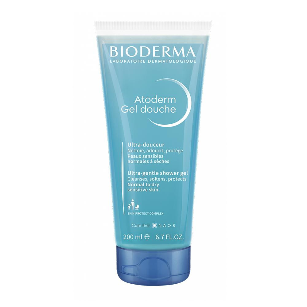 Bioderma Гель для душа  Atoderm Gentle Shower Gel для сухой и чувствительной кожи, 200 мл (3401399373237) - зображення 1