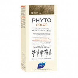 Phyto Стойкая крем-краска для волос  Phytocolor Coloration Permanente 9 Блондин, 112 мл