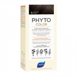 Phyto Стойкая крем-краска для волос  Phytocolor Coloration Permanente 5 Светлый шатен, 112 мл