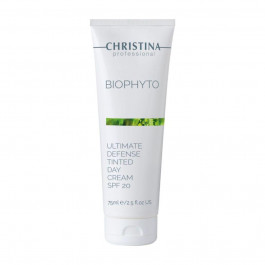 CHRISTINA Дневной крем  Абсолютная защита Bio Phyto Ultimate Defense Tinted Day Cream SPF 20 с тоном 75 мл (72