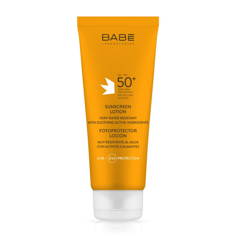 BABE Laboratorios Солнцезащитный лосьон  SPF 50 водостойкий 200 мл (8437011329370) - зображення 1