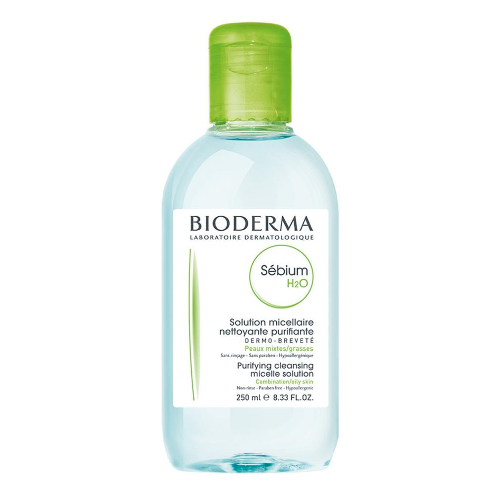 Bioderma Мицеллярный лосьон  Sebium H2O 250 мл (3401572288297) - зображення 1