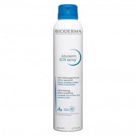 Bioderma Спрей Atoderm SOS Spray Anti-itching Ultra-soothing 200мл (3401528546341)