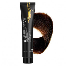 Farmagan Крем-фарба для волосся аміачна  Superlative 4.03 теплий каштановий натуральний - 100 мл.