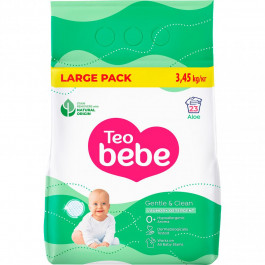 Teo Bebe Пральний порошок  Gentle & Clean Aloe 3.45 кг (3800024048470)