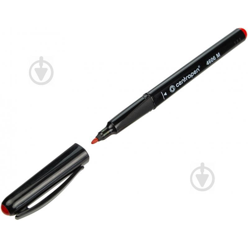 Centropen Маркер  CD-Pen 4606 ergoline, 1 мм red (4606/02) - зображення 1