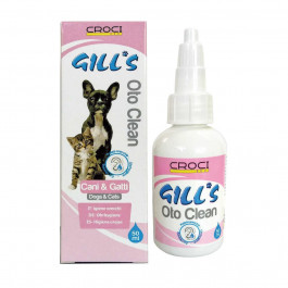 Croci Капли для ушей  Gill&apos;s для котов и собак, гигиенические, 50 мл (C3052103)