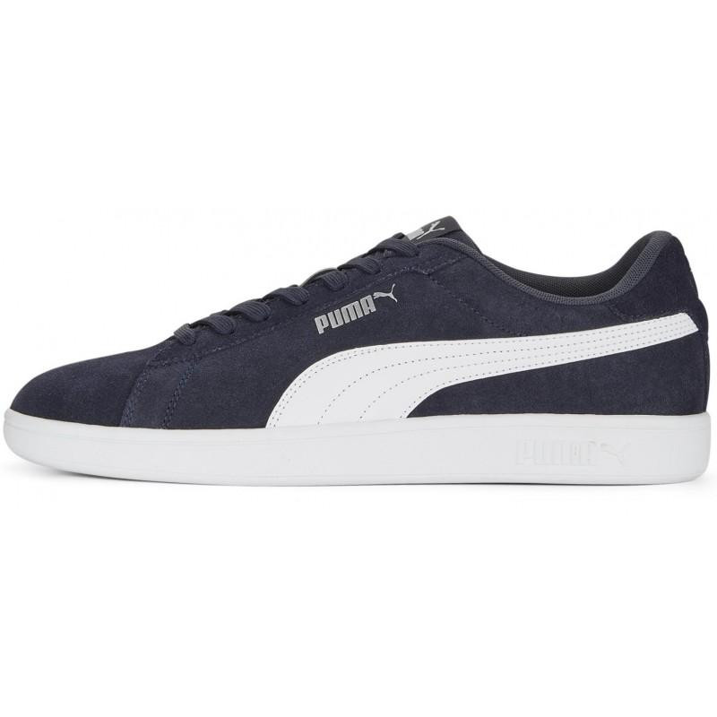 PUMA Кеди  smash 3.0 (390984-03) 8.5 Темно-синій, Білий, Срібний - зображення 1