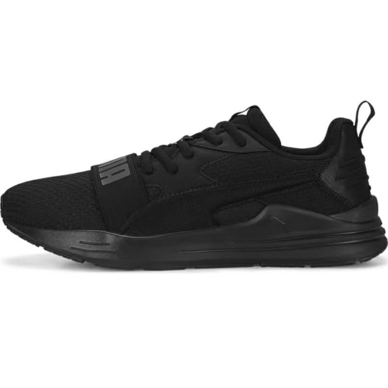 PUMA Чоловічі кросівки для бігу  Wired Run Pure 38927501 42 (8UK) 27 см  Black- Black-Shadow Gray (406545 - зображення 1