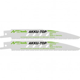 KWB ACCU-TOP Bi-Metall 150 мм 2 шт (578500)