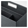 IKEA TJOG Настільний органайзер, темно-сірий (505.039.56) - зображення 2