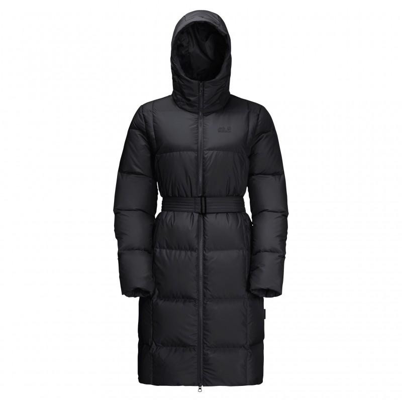 Jack Wolfskin Пуховик  Frozen Lake Coat W 1206131-6000 L Черный (4060477925493) - зображення 1