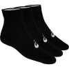 Asics Носки  3ppk Quarter Sock 155205-0900 39-42 р 3 пары Черные (8718837138132) - зображення 1