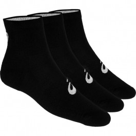 Asics Носки  3ppk Quarter Sock 155205-0900 39-42 р 3 пары Черные (8718837138132)