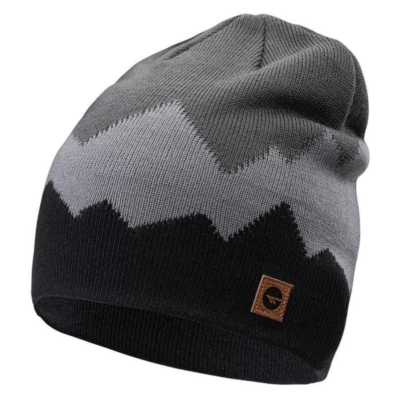 HI-TEC Чоловіча шапка  Agder-Grey Mountains сіра (5902786385386) - зображення 1