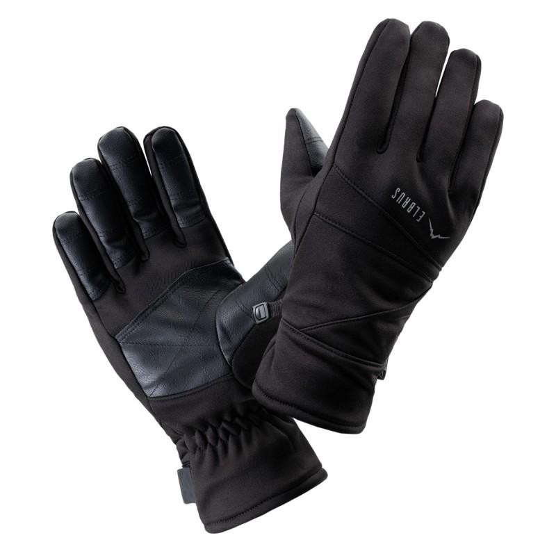 Elbrus Рукавички чоловічі  Kenta Gloves (KENTA-BLACK) S-M чорні - зображення 1