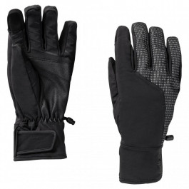 Jack Wolfskin Перчатки  Night Hawk Gloves 1910071-6000 L Черные (4060477964652)