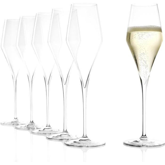 Stoelzle Набір келихів для шампанського 03 л 6 предметів Q1 (4200029) - зображення 1