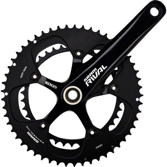 SRAM Шатуни  Rival OCT MirrorBlack w GXP Cups 68 170 50-34 - зображення 1