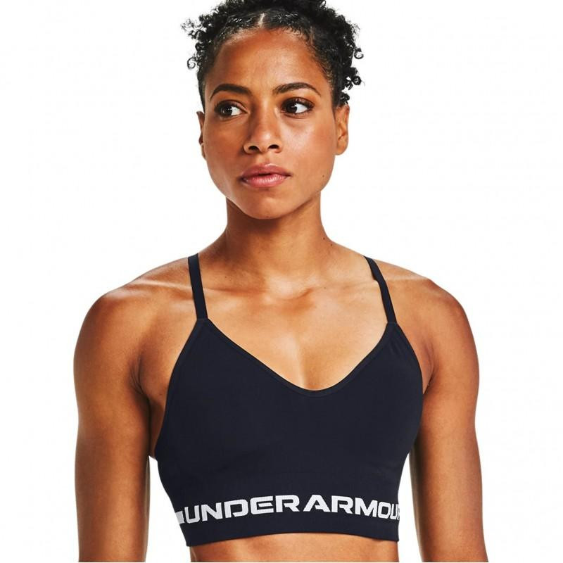 Under Armour Топ  UA Seamless Low Long Bra 1357719-001 L Черный (194511502501) - зображення 1